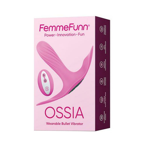 Femme Funn Ossia Wearable Vibrator - Pink - SexToy.com