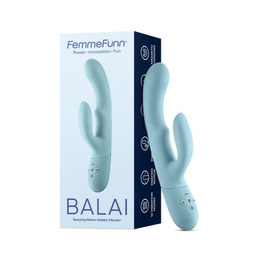 Femmefunn Balai Dual Stimulator Light Blue | SexToy.com