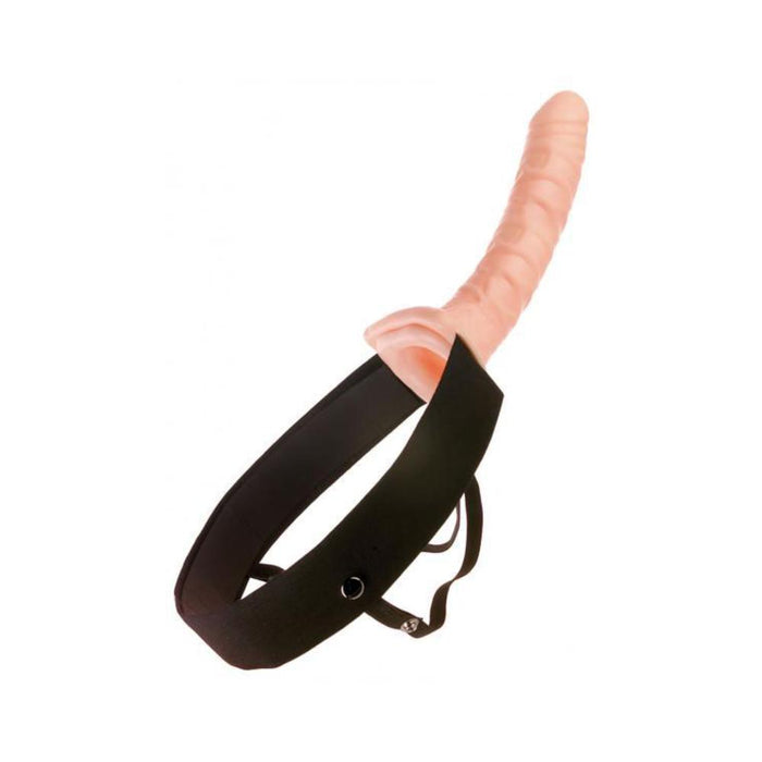 Fetish Fantasy 10 inches Hollow Strap On Beige | SexToy.com
