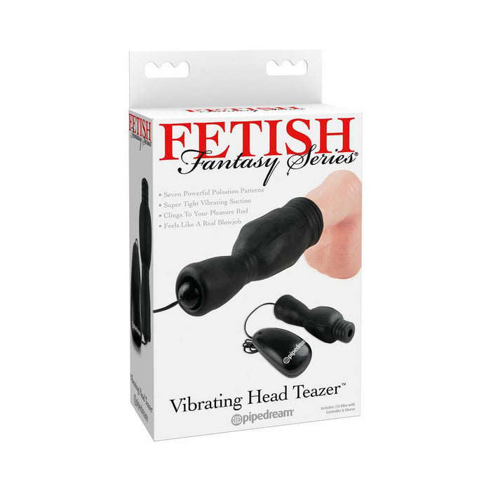 Fetish Fantasy Vibrating Head Teazer Black - SexToy.com