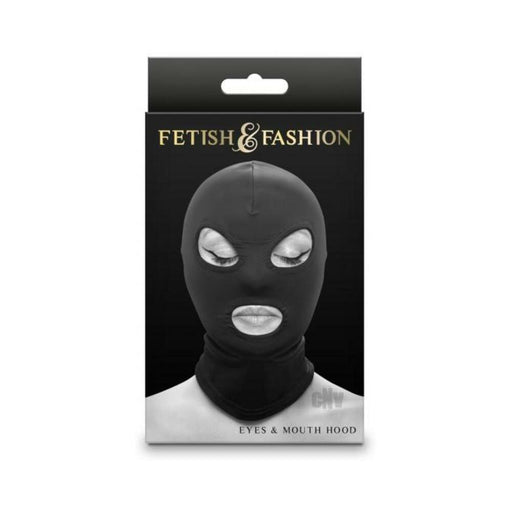 Fetish & Fashion Eyes&mouth Hood Black - SexToy.com