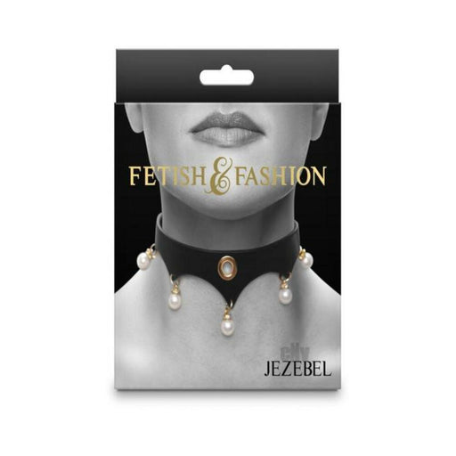 Fetish & Fashion Jezebel Collar Black - SexToy.com
