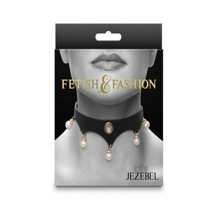 Fetish & Fashion Jezebel Collar Black - SexToy.com