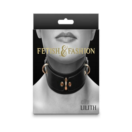 Fetish & Fashion Lilith Collar Black - SexToy.com