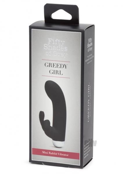 Fifty Shades Of Grey Greedy Girl Mini Rabbit Vibrator | SexToy.com