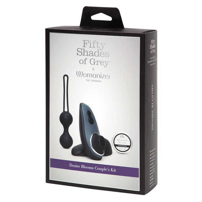 Fifty Shades Of Grey Womanizer Desire Blooms Kit Black - SexToy.com