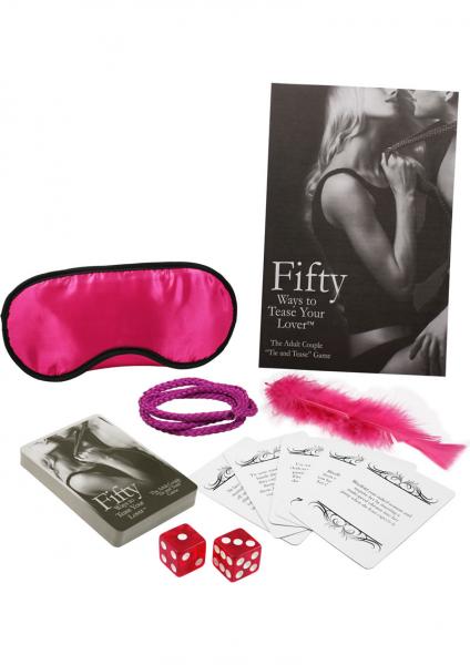 Fifty Ways To Tease Your Lover Tie And Tease Game | SexToy.com