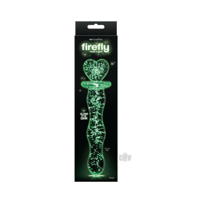 Firefly Glass Heart A Glow - Clear | SexToy.com