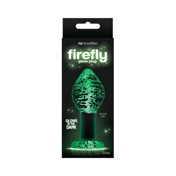 Firefly Glass - Plug - Large - Clear | SexToy.com