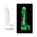 Firefly Glass - Smooth Ballsey - 4in Dildo - Clear | SexToy.com