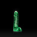 Firefly Glass - Smooth Ballsey - 4in Dildo - Clear | SexToy.com