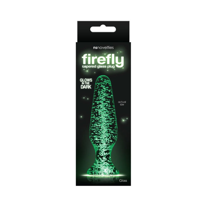 Firefly Glass - Tapered Plug - Clear | SexToy.com