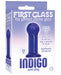 First Glass Indigo Anal Plug Blue | SexToy.com