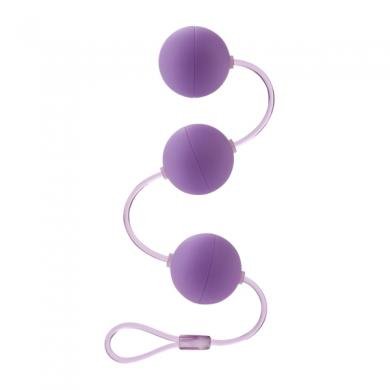 First Time Love Balls Triple Lover Perfectly Weighted For The Beginner - Purple | SexToy.com