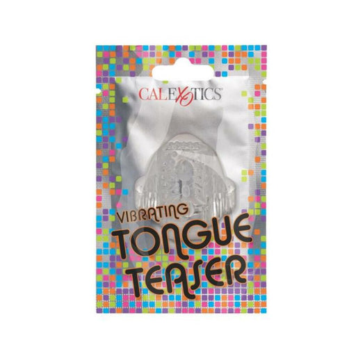 Foil Pk Vibrate Tongue Teaser Clear - SexToy.com