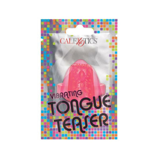 Foil Pk Vibrate Tongue Teaser Pink - SexToy.com