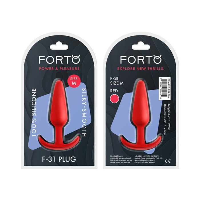 Forto F-31: 100% Silicone Plug Med | SexToy.com