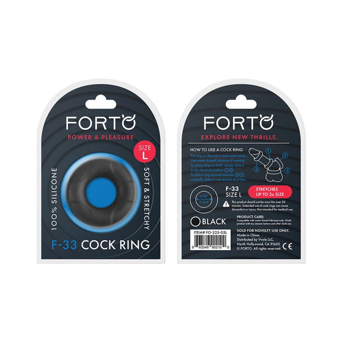 Forto F-33: 25mm 100% Liquid Silicone C-ring | SexToy.com