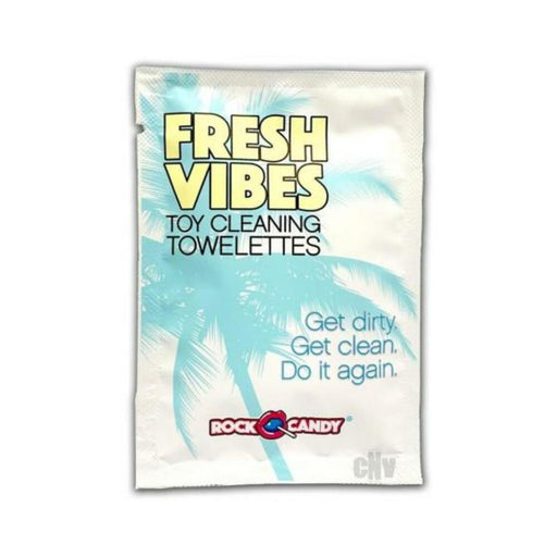 Fresh Vibes Toy Cleaning Towelettes 100-count Bulk - SexToy.com
