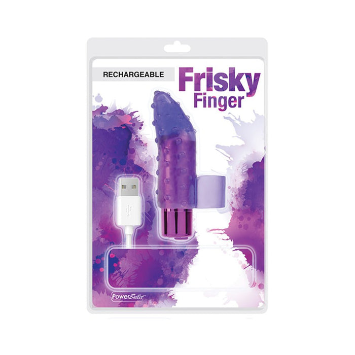 Frisky Finger Rechargeable Purple | SexToy.com