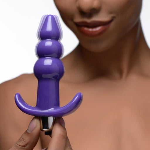 Frisky Ribbed Vibrating Butt Plug | SexToy.com