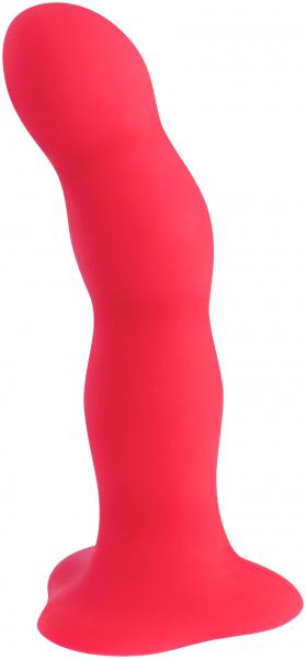Fun Factory Bouncer 7 inches Weighted Ball Dildo Red | SexToy.com