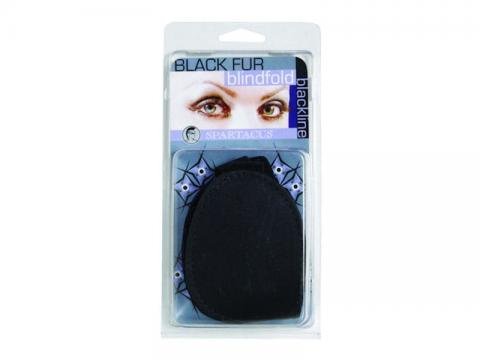 Fur Blindfold Black | SexToy.com