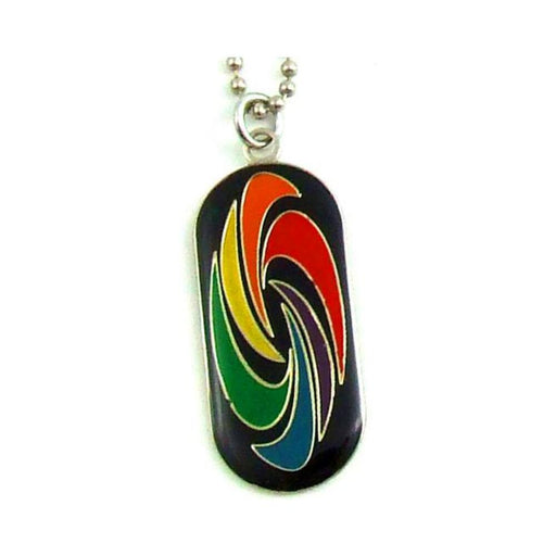 Gaysentials Swirl I.d. Tag Necklace - SexToy.com
