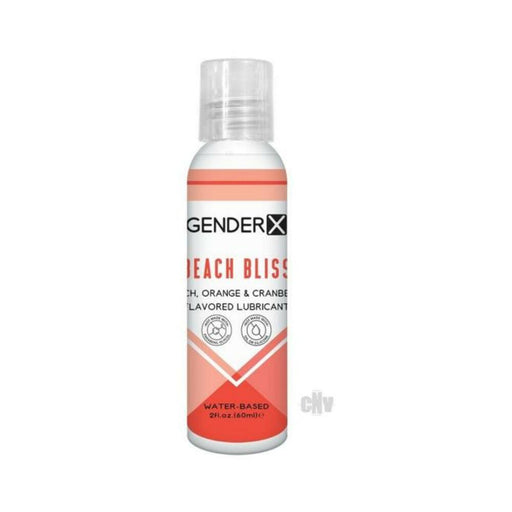 Gender X Beach Bliss Peach, Orange & Cranberry Flavored Water-based Lubricant 2 Oz. | SexToy.com
