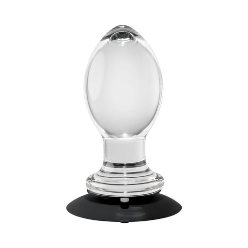 Gender X Crystal Ball Suction Cup Anal Plug Clear - SexToy.com