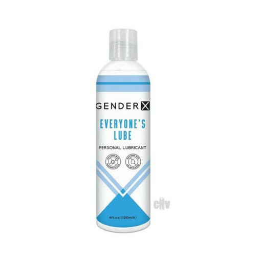 Gender X Everyone's Lube Water-based Lubricant 4 Oz. | SexToy.com