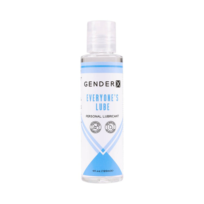 Gender X Everyone's Lube Water-based Lubricant 4 Oz. - SexToy.com