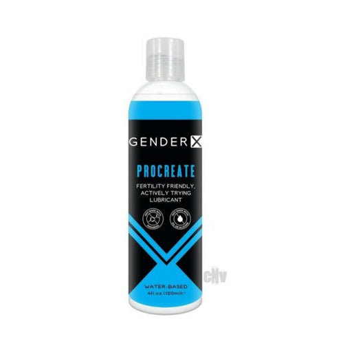 Gender X Procreate Fertility Friendly Water-based Personal Lubricant 4 Oz. | SexToy.com