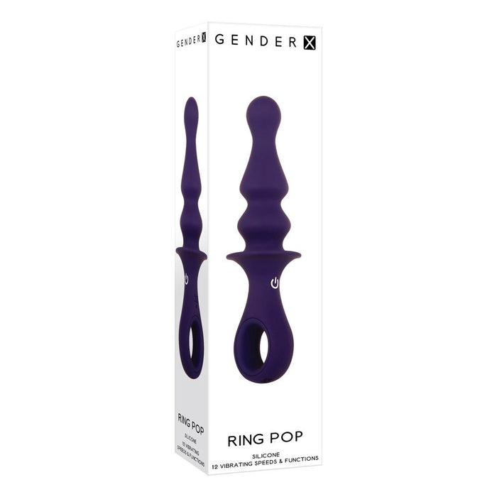 Gender X Ring Pop Vibrating Plug - SexToy.com