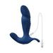 Gender X True Blue Rechargeable Thrusting Silicone Vibrator Blue - SexToy.com