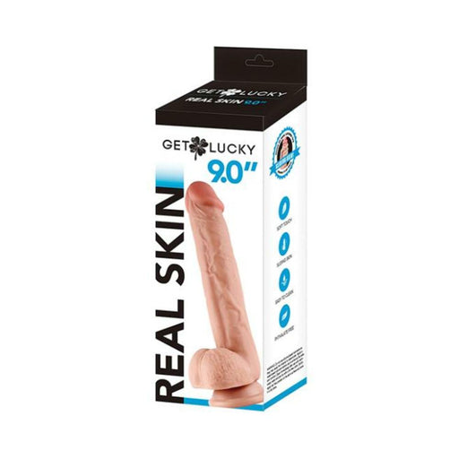 Get Lucky 9-inch Dual-layer Dong - Light | SexToy.com