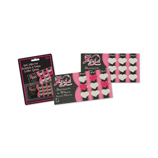 Girls' Night Out Scratch A Dare Lotto Game - SexToy.com