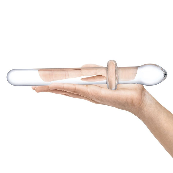 Glas Classic 9.25 In. Smooth Dual-ended Glass Dildo - SexToy.com