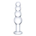 Glas Glass Beaded Butt Plug 7.25" - SexToy.com