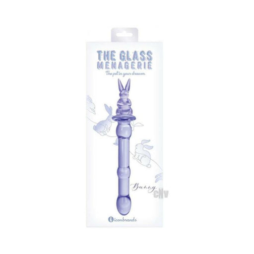 Glass Menagerie Rabbit Glass Dildo - Pink - SexToy.com