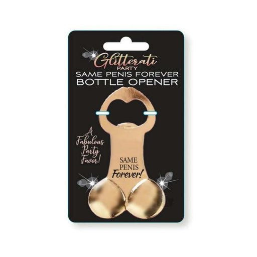 Glitterati Party Same Penis Forever Bottle Opener | SexToy.com