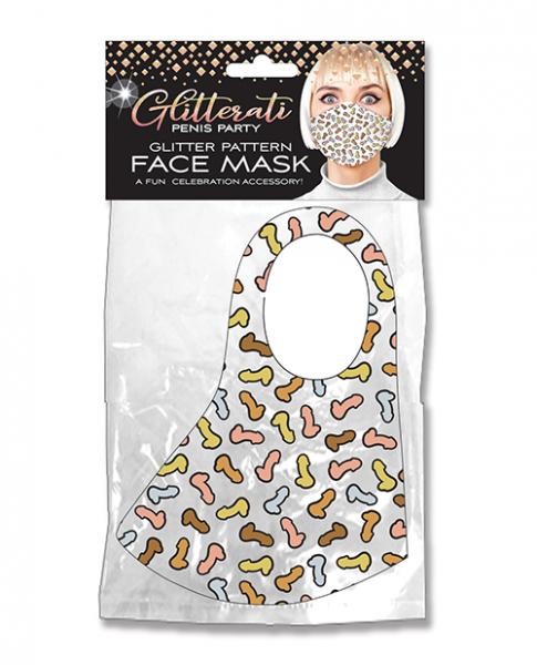 Glitterati Penis Party Face Mask | SexToy.com