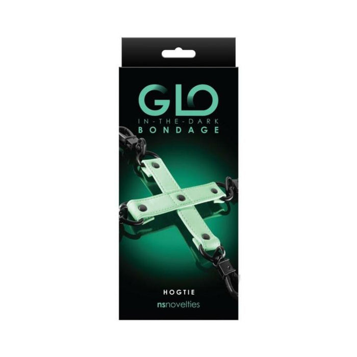 GLO Bondage Hog Tie Green | SexToy.com