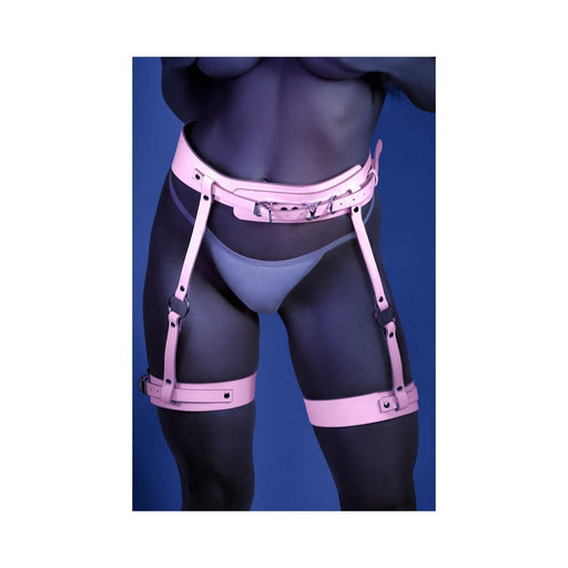 Glow Strapped In Leg Harness Os - SexToy.com