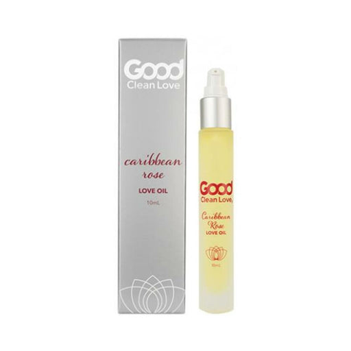 Good Clean Love Caribbean Rose Love Oil 0.34 Oz. - SexToy.com