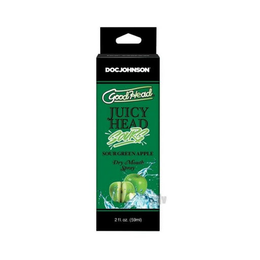 Goodhead Juicy Head Dry Mouth Spray - 2 Oz Sour Green Apple - SexToy.com