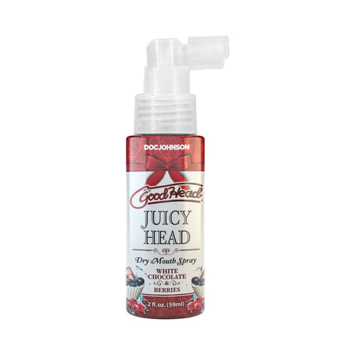 Goodhead Juicy Head Dry Mouth Spray White Chocolate & Berries 2oz | SexToy.com