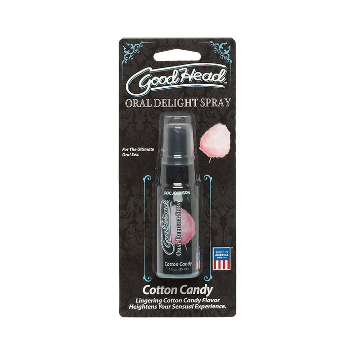 Goodhead Oral Delight Spray Cotton Candy 1oz | SexToy.com
