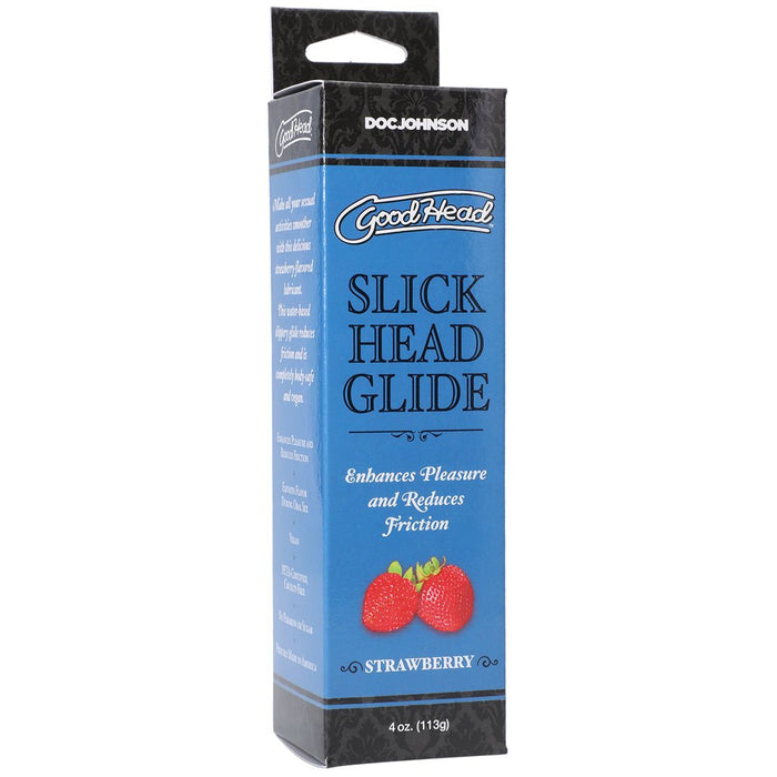Goodhead Slick Head Glide Strawberry 4 Oz. - SexToy.com