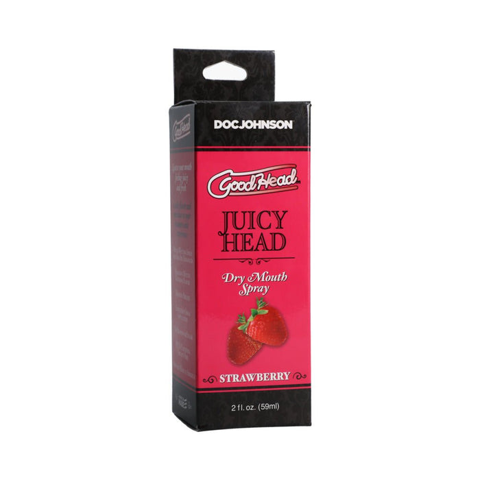 Goodhead - Wet Head - Dry Mouth Spray - Sweet Strawberry 2 Fl Oz - SexToy.com